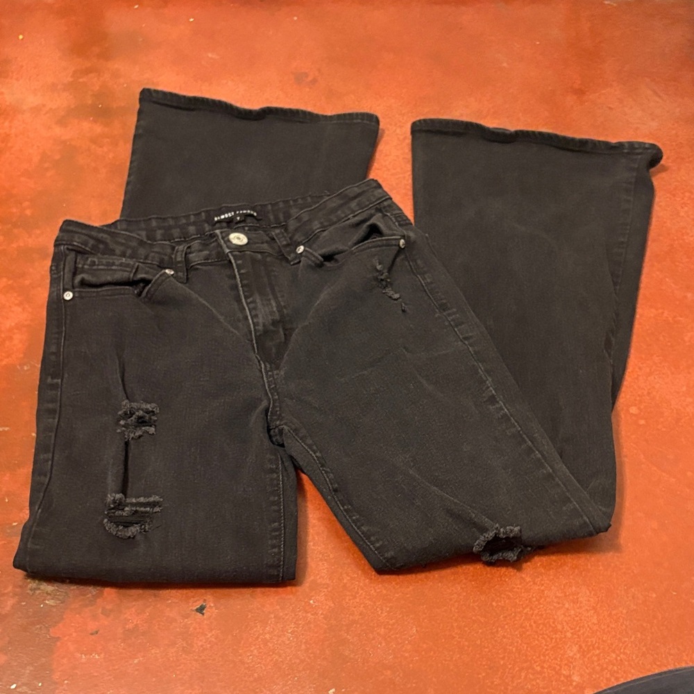 Almost Famous Black Denim Pants